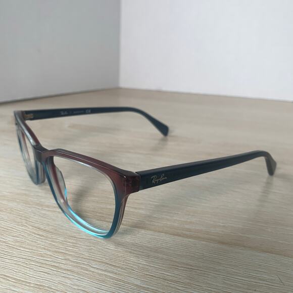 Ray-Ban RB5362 5834 Purple Blue Fade Square Eyeglasses Frames ONLY  52-17 140 - Picture 3 of 8